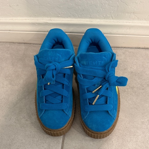 Fenty Beauty Shoes - Fenty Beauty Kids Sneakers in Vibrant Blue